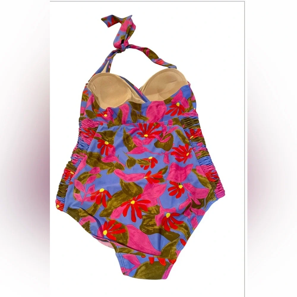 NWT Maternity Beach & Bump Ladies’ size Small one Piece Swimsuit - Picture 2 of 8